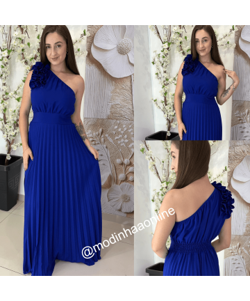 Vestido Thalita Azul